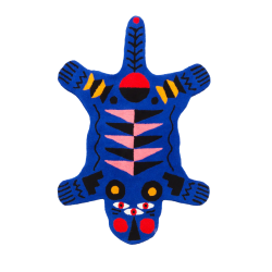 QEEBOO tapis OGGIAN BLUE PANTHER