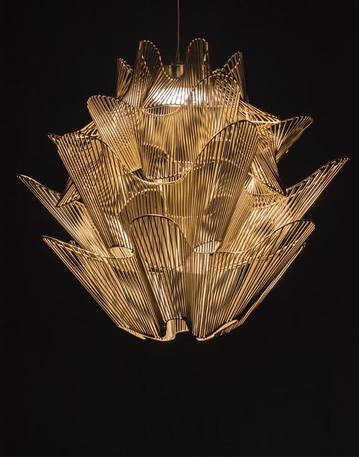 TERZANI lampe à suspension MOIRÉ