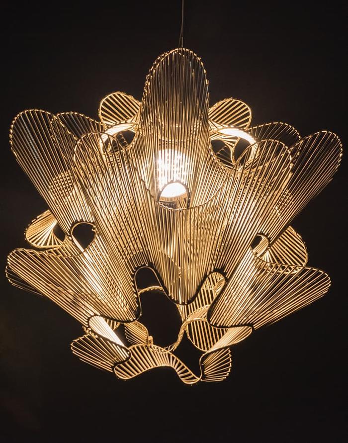 TERZANI lampe à suspension MOIRÉ