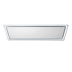 AIRONE hotte au plafond CARMEN BLANC 90 cm avec moteur sous-combles E1300