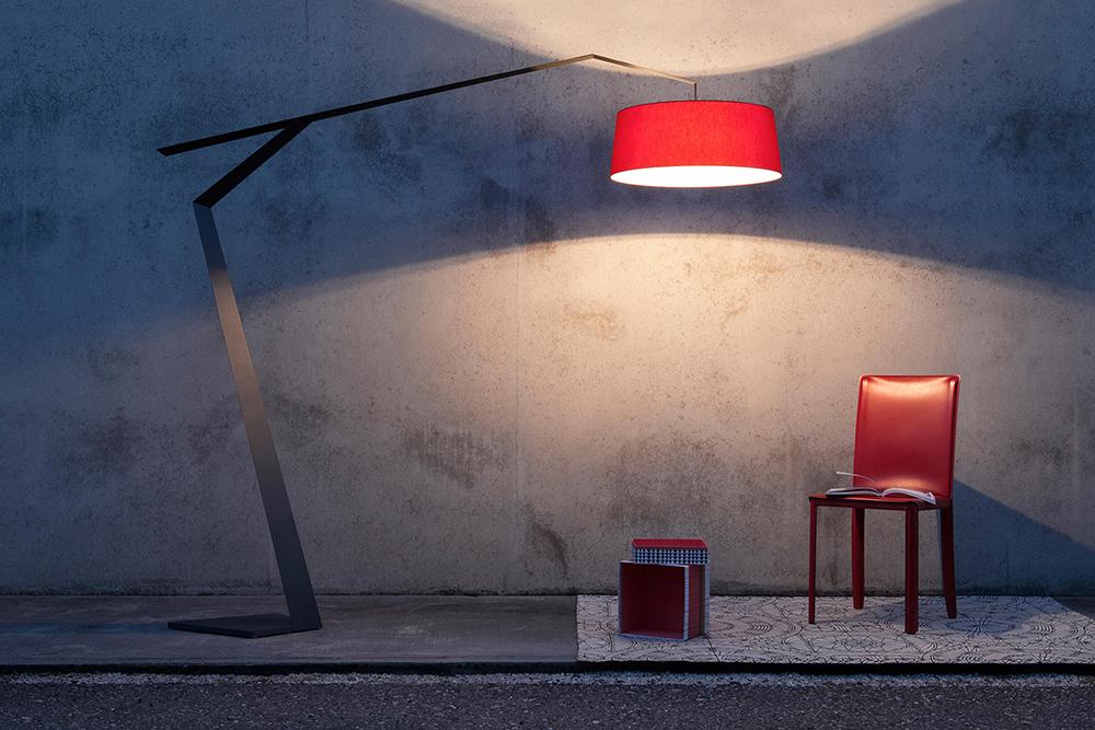 LUMEN CENTER lampadaire GRUS