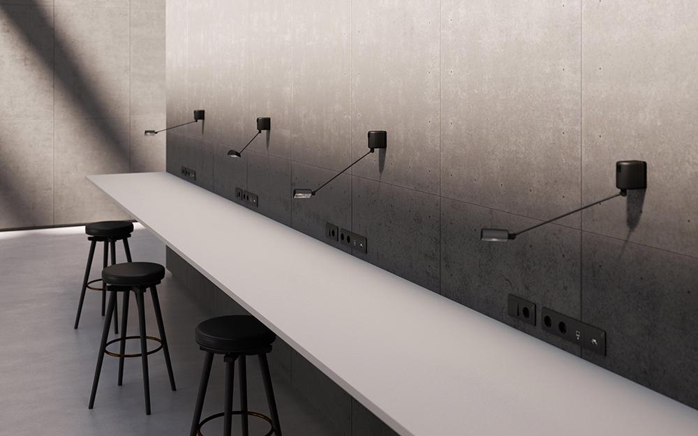 LUMINA lampe murale applique DAPHINE 35