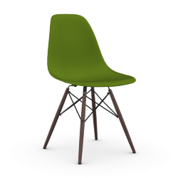VITRA chaise avec base en érable foncé Eames Plastic Side Chair DSW NOUVELLES DIMENSIONS