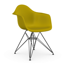 VITRA chaise fauteuil avec base noire Eames Plastic Armchair DAR NOUVELLES DIMENSIONS