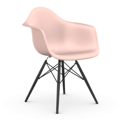 VITRA chaise avec base en érable noir Eames Plastic Armchair DAW NOUVELLES DIMENSIONS