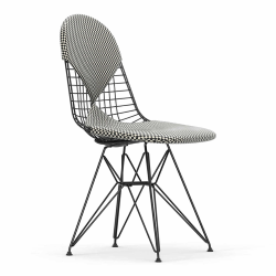 VITRA chaise wire chair DKR-2 Bikini Checker