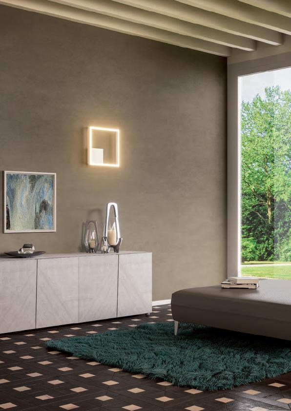 REDO GROUP lampe murale applique ou au plafond FEBE 40x40 cm