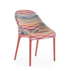 KARTELL chaise ELEGANZA ELA tissu MISSONI