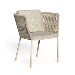 TALENTI set de 2 chaises avec accoudoir d'extérieur CLIFF Collection Icon