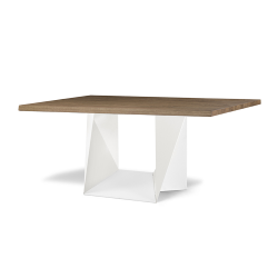 ALMA DESIGN table avec la base blanche CLINT