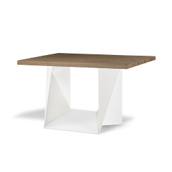 ALMA DESIGN table avec la base blanche CLINT