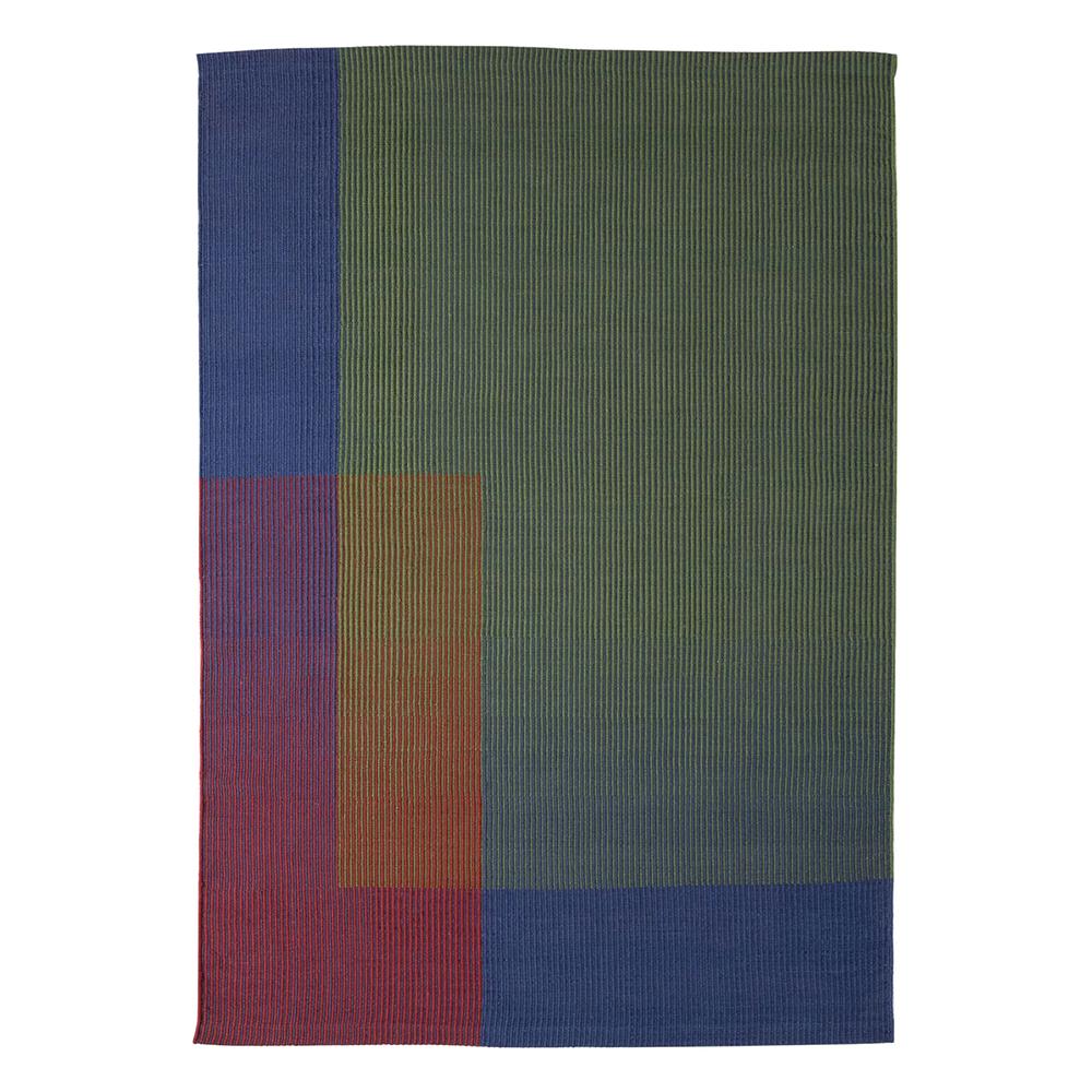 NANIMARQUINA tapis TRES 200x300 cm (Vert - Laine, feutre et coton de  Nouvelle-Zélande) 