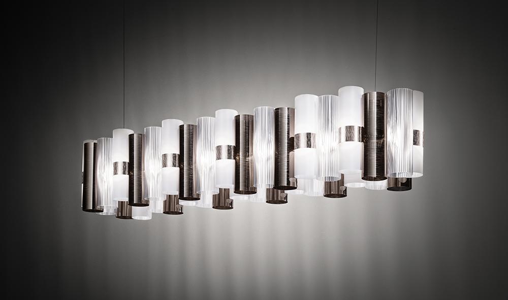 SLAMP lampe à suspension LA LOLLO LINEAR XL