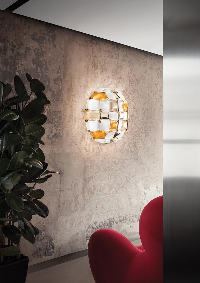 SLAMP lampe murale applique ou lampe de plafond plafonnier MIDA