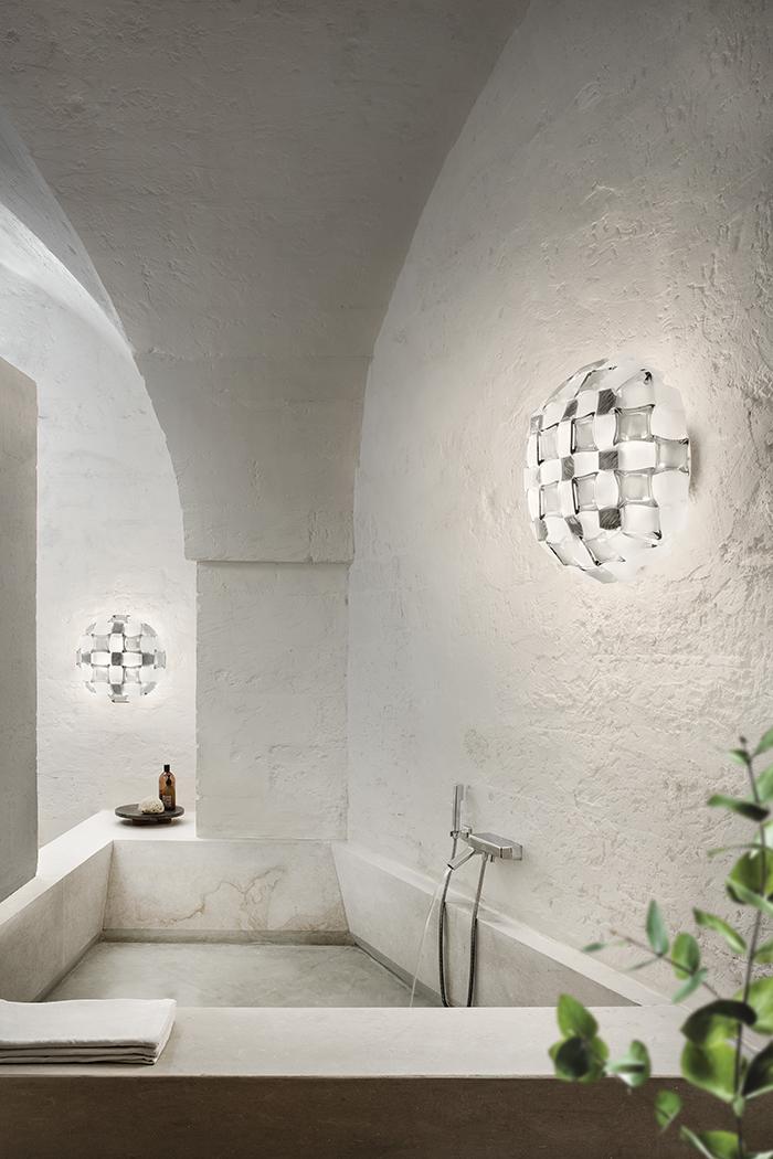 SLAMP lampe murale applique ou lampe de plafond plafonnier MIDA LARGE