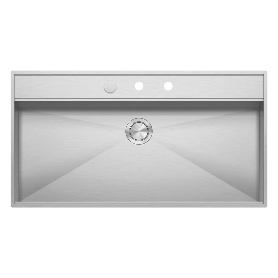 BARAZZA couvercle rectangulaire en acier pour évier 1CIVQ (Inox - Acier) 