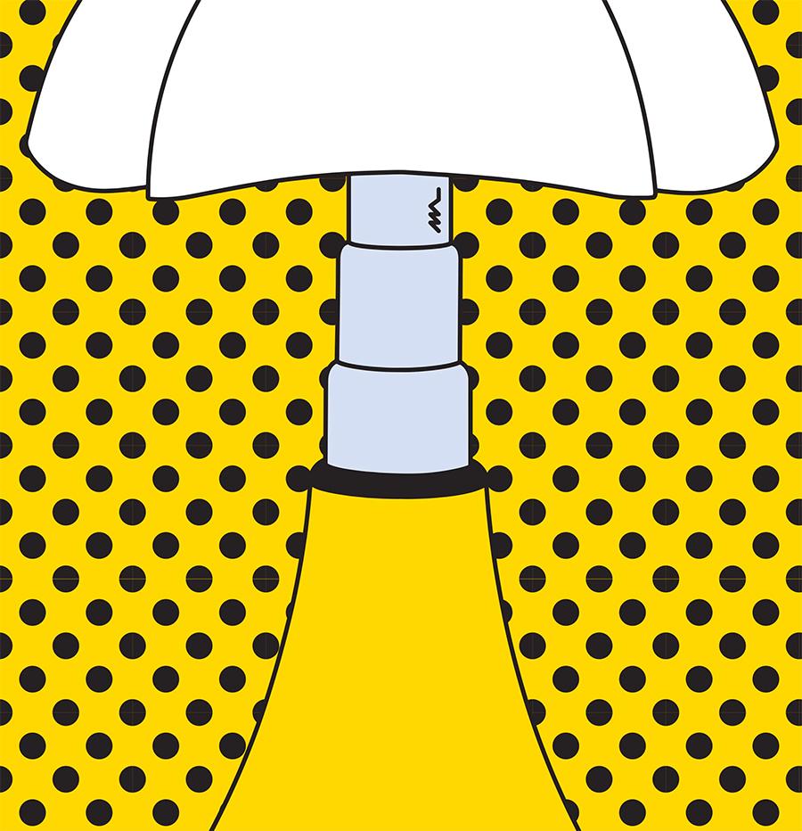 MARTINELLI LUCE lampe de table MINIPIPISTRELLO POP