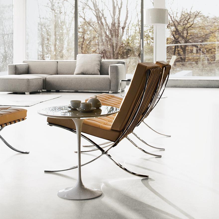KNOLL table ronde TULIP Ø 51 cm collection Eero Saarinen
