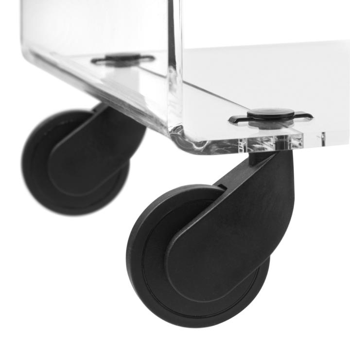 EMPORIUM table basse avec roulettes ANDY