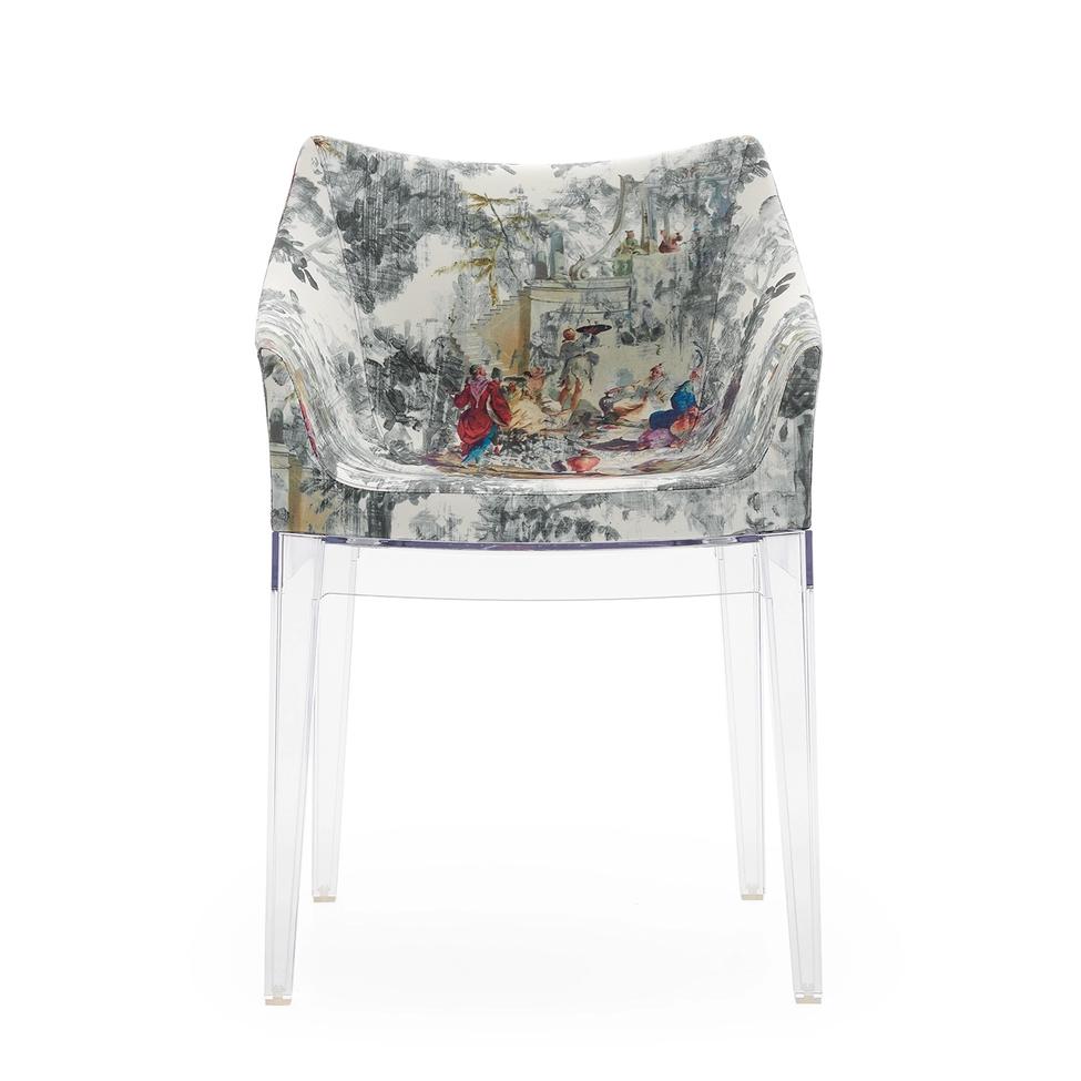 KARTELL fauteuil MADAME tissu RUBELLI