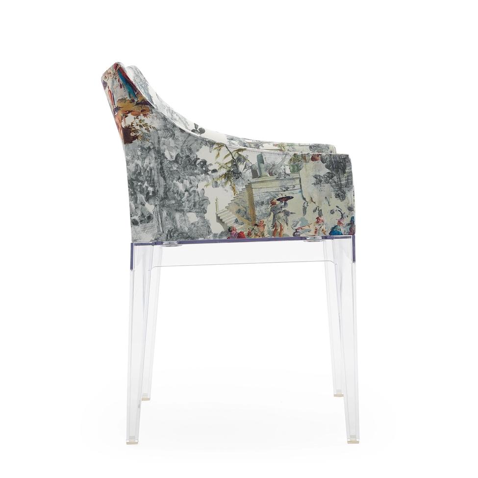 KARTELL fauteuil MADAME tissu RUBELLI