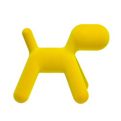 MAGIS chaise pour enfants chien abstrait PUPPY LARGE VELVET