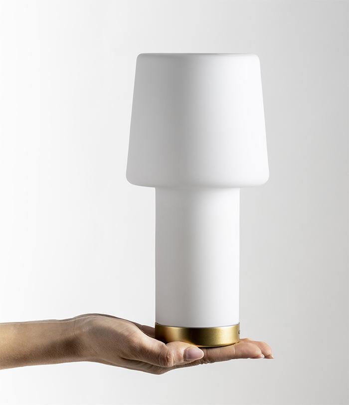 FONTANA ARTE lampe de table rechargeable CAMEO