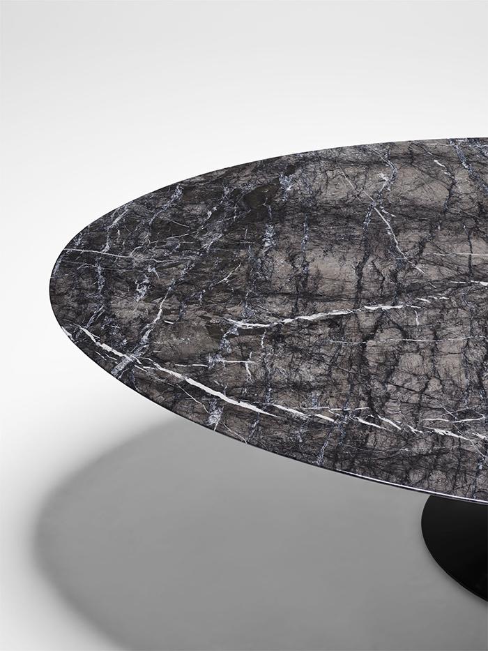 KNOLL table basse ovale TULIP collection Eero Saarinen 107x70 cm