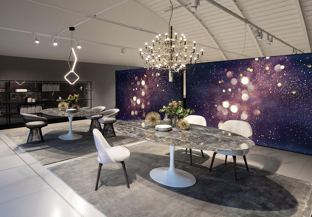 KNOLL table ronde TULIP Ø 120 cm collection Eero Saarinen