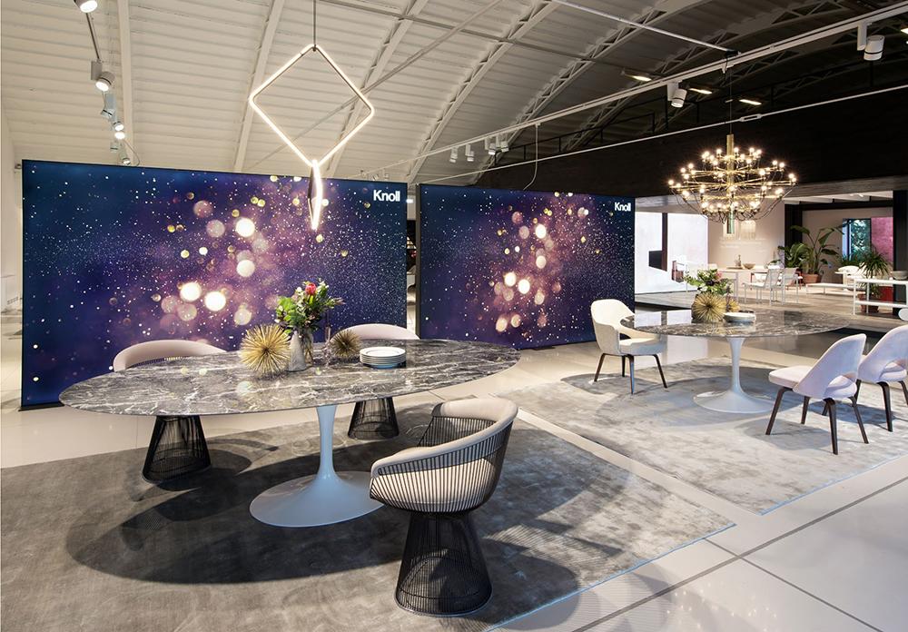 KNOLL table ronde TULIP Ø 120 cm collection Eero Saarinen