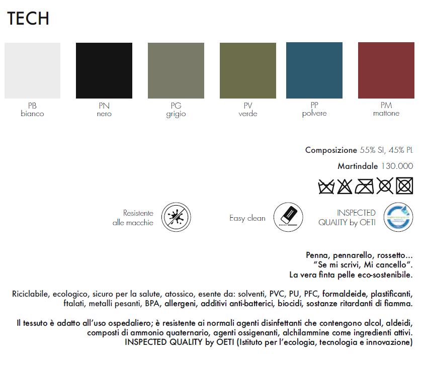 KARTELL canapé 3 places PLASTICS DUO TECH FABRIC 264 cm