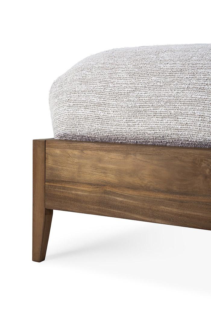 ETHNICRAFT lit SPINDLE pour matelas de 180x200 cm