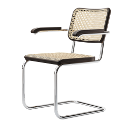 THONET chaise luge avec accoudoirs S 64 V