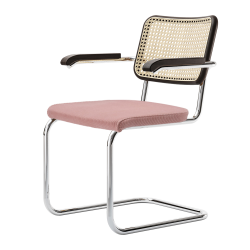 THONET chaise luge avec accoudoirs S 64 SPV