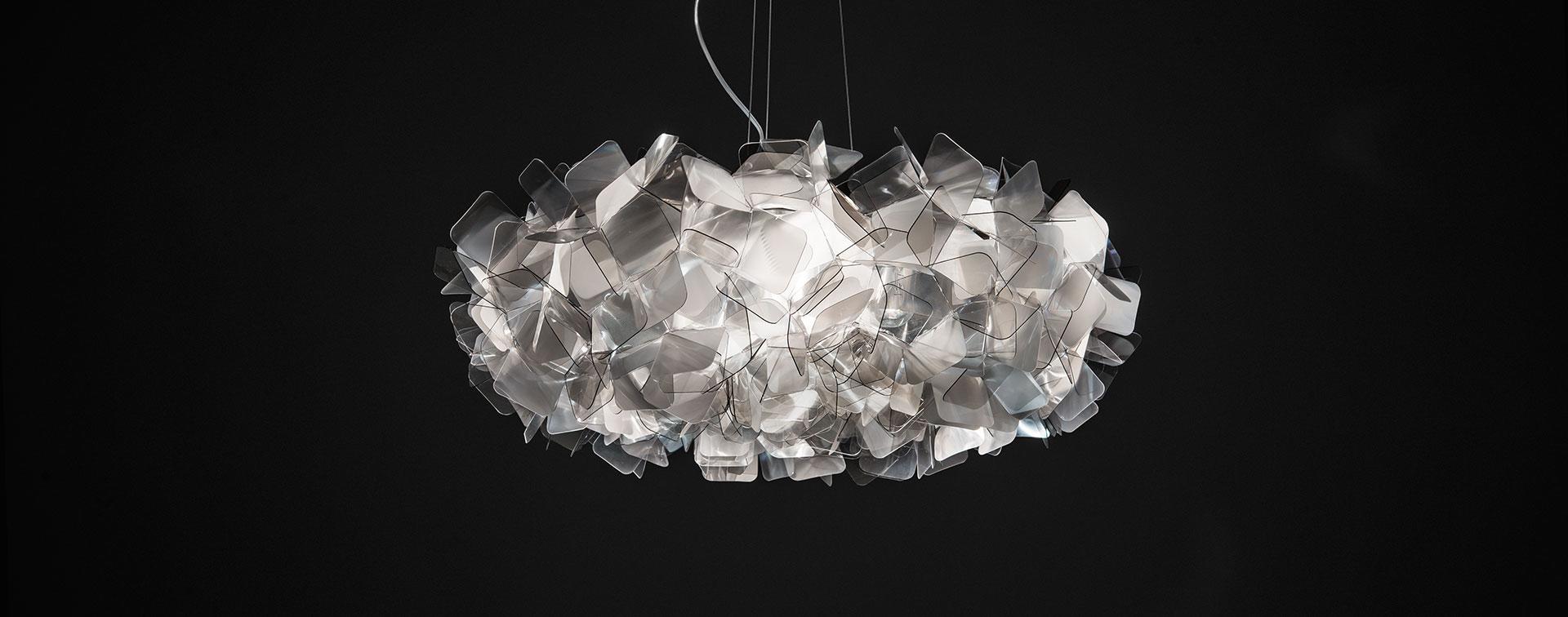 SLAMP lampe à suspension CLIZIA LARGE