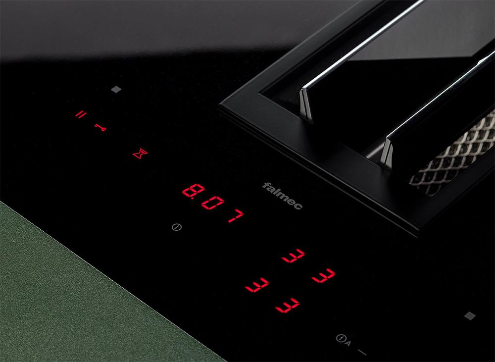 FALMEC plaque de cuisson à induction avec hotte aspirante QUANTUM PRO