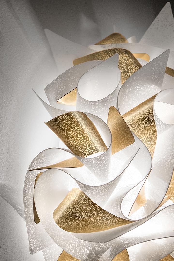 SLAMP lampe murale applique lampe au plafond plafonnier VELI AUREA