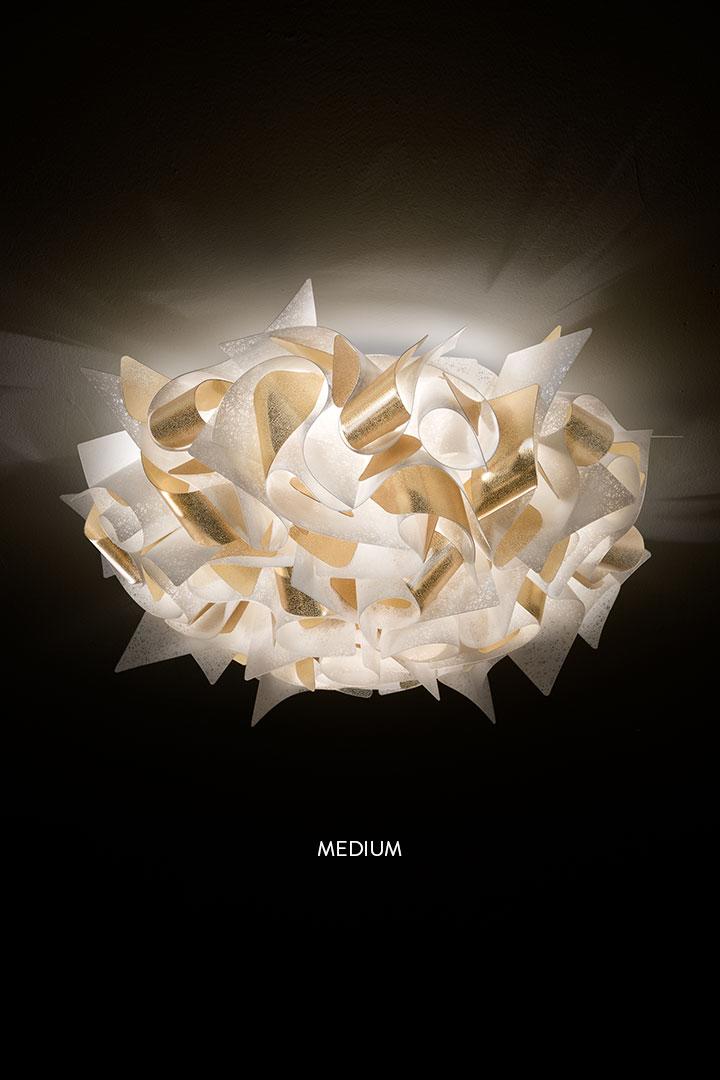 SLAMP lampe murale applique lampe au plafond plafonnier VELI AUREA