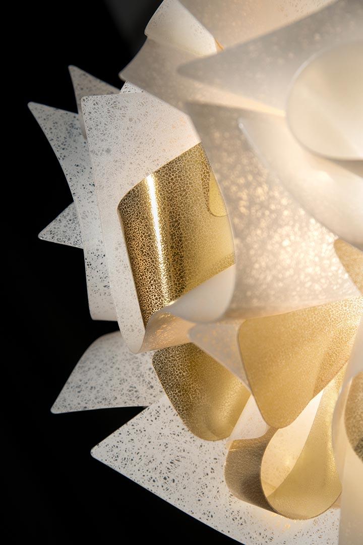 SLAMP lampe à suspension VELI SUSPENSION LARGE AUREA