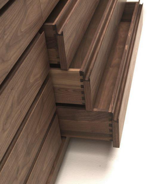 RIVA 1920 buffet 2 portes avec faux tiroirs et 4 tiroirs KYOTO 1.1