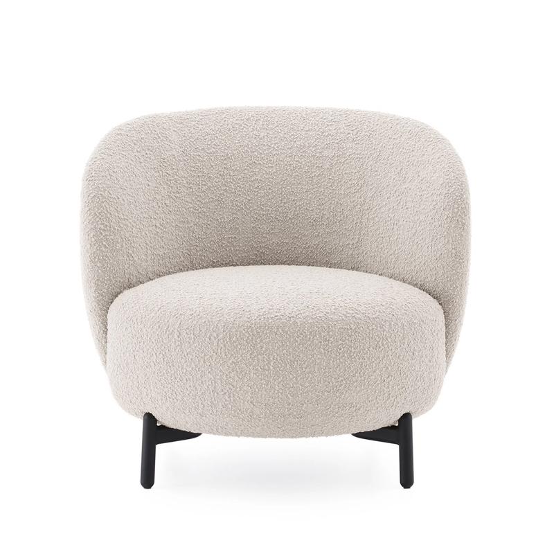 KARTELL fauteuil LUNAM tissu CURLY