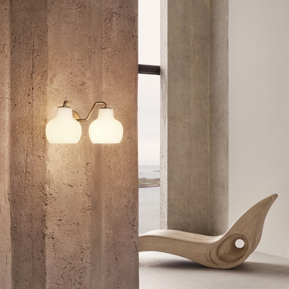 LOUIS POULSEN lampe murale applique VL RING CROWN WALL