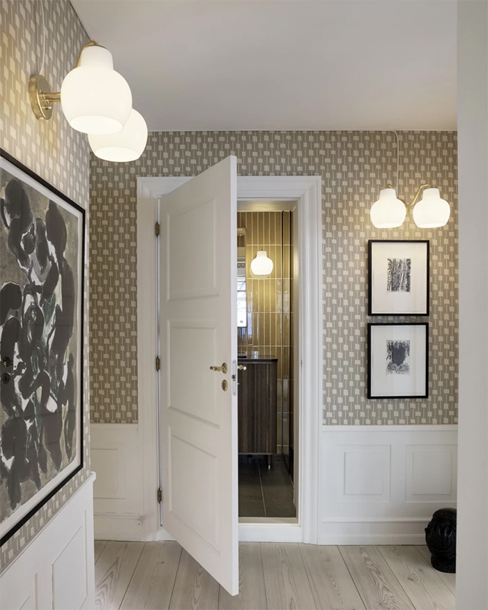 LOUIS POULSEN lampe murale applique VL RING CROWN WALL