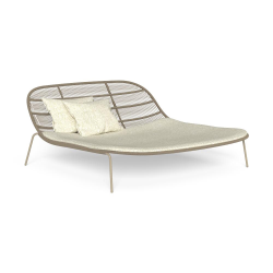 TALENTI lit de repos d'extérieur PANAMA Collection Premium