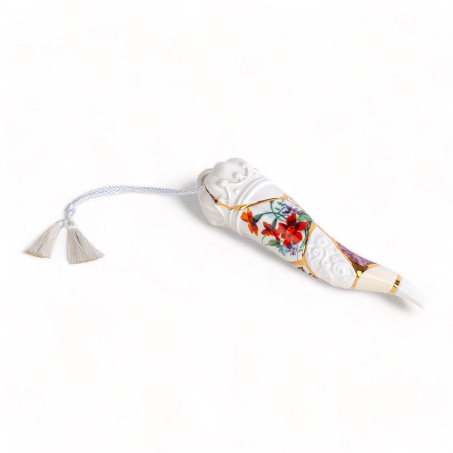 SELETTI objet de décoration KINTSUGI LUCKY HORN