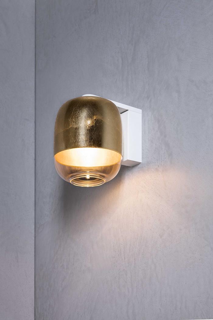 PRANDINA lampe murale applique GONG LED W1