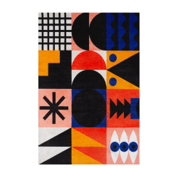 QEEBOO tapis rectangulaire OGGIAN COMPOSITION 001 RECTANGULAR