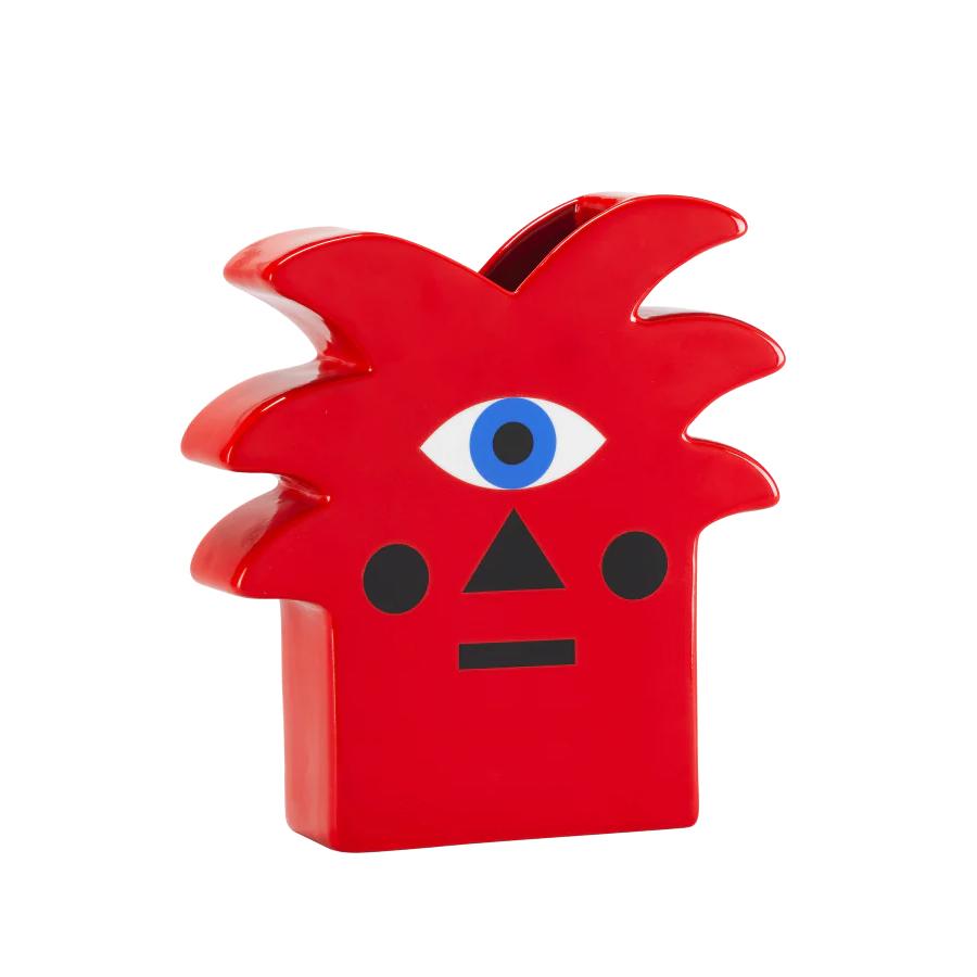 QEEBOO vase RED PALM