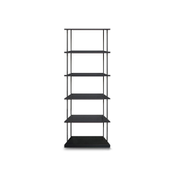 KRIPTONITE bibliothèque murale KROSSING MAXI H 135 cm avec base pour support au sol