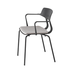 ET AL set de 2 chaises avec assises rembourrées et accoudoirs SNAP 1101n